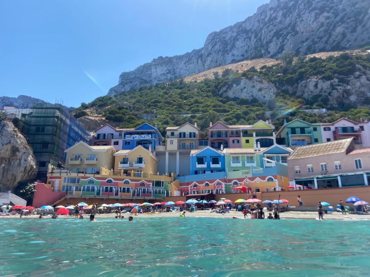 Spectacular Beachfront Duplex On The Mediterranean - Caleta, Catalan Bay Gibraltar Exterior photo